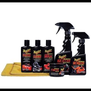 Meguiars motorcycle cleaning kit